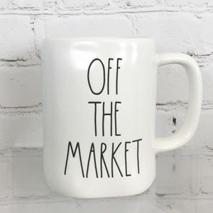 🚨FLASH SALE🚨Rae Dunn “OFF THE MARKET” coffee mug
